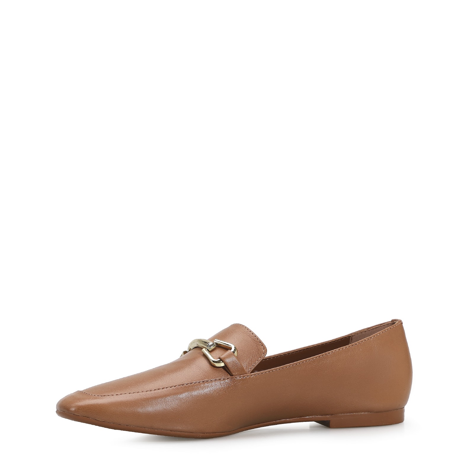 Mocassim Mercy Couro Caramelo