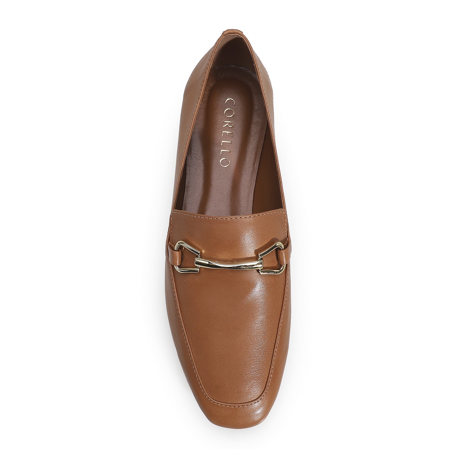 Mocassim Mercy Couro Caramelo