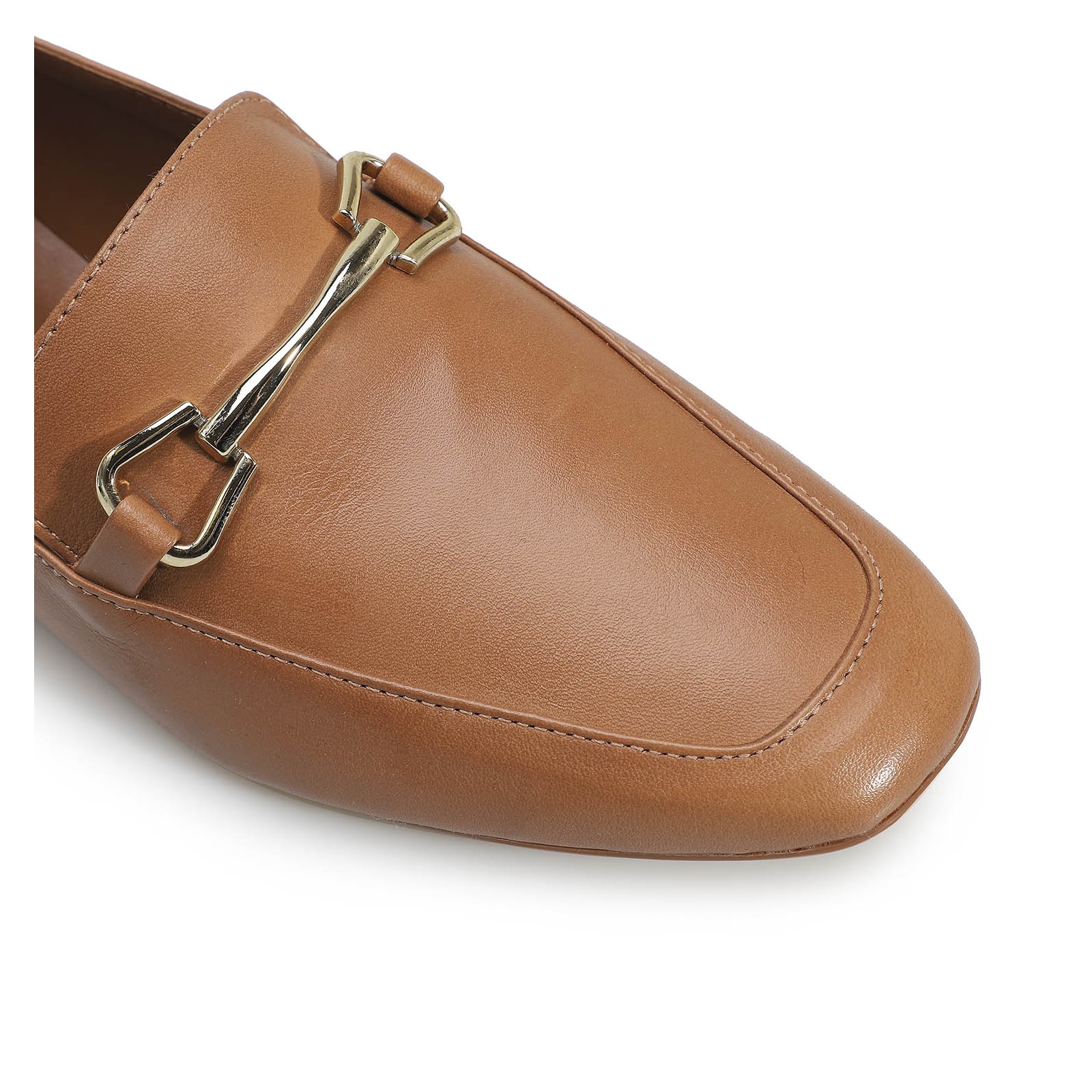 Mocassim Mercy Couro Caramelo