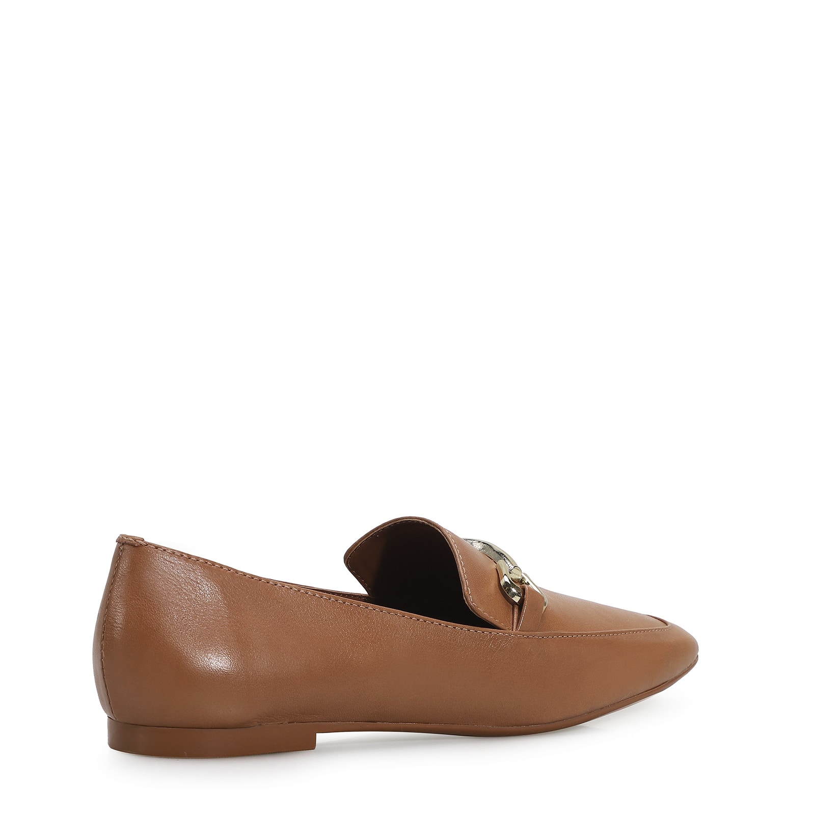 Mocassim Mercy Couro Caramelo