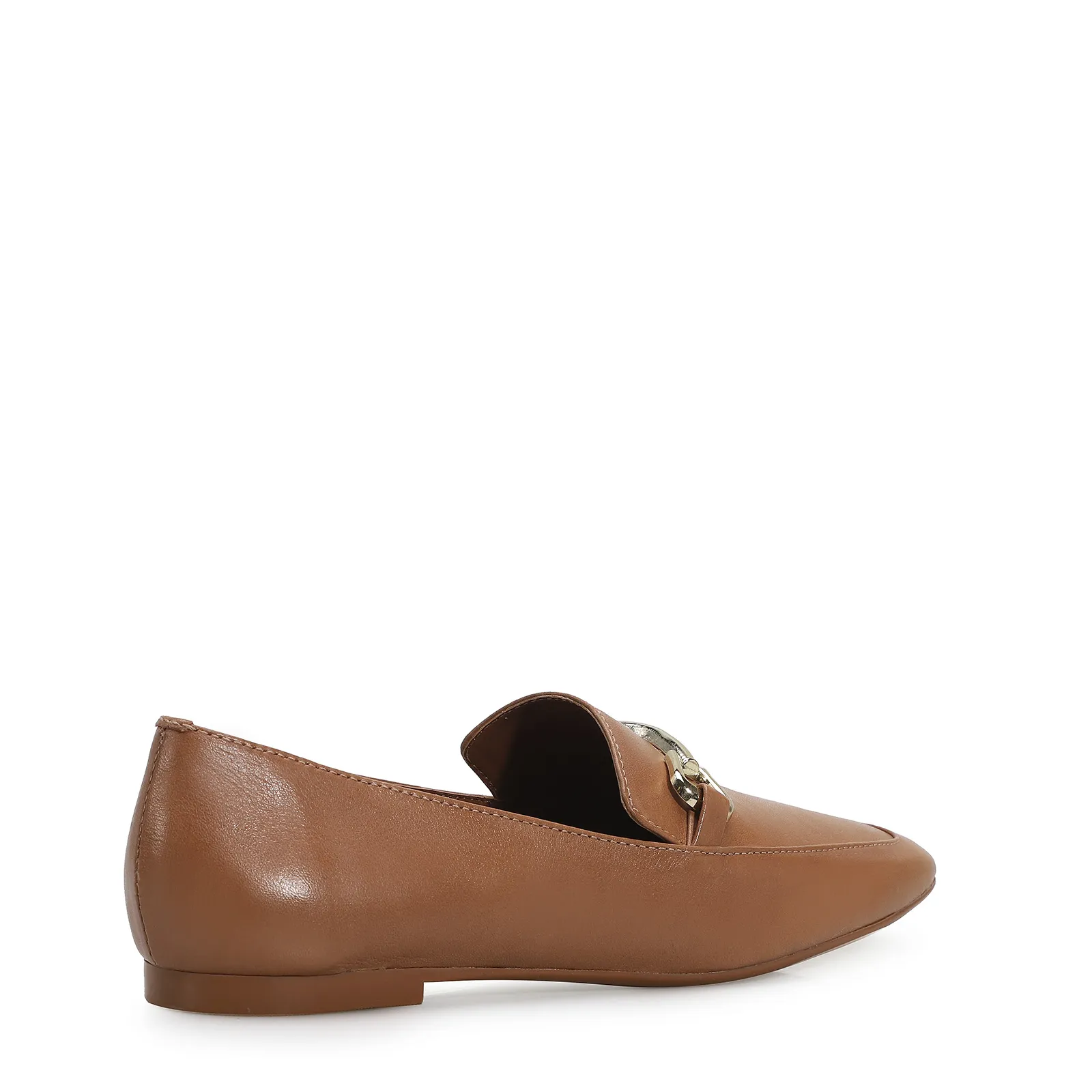 Mocassim Mercy Couro Caramelo