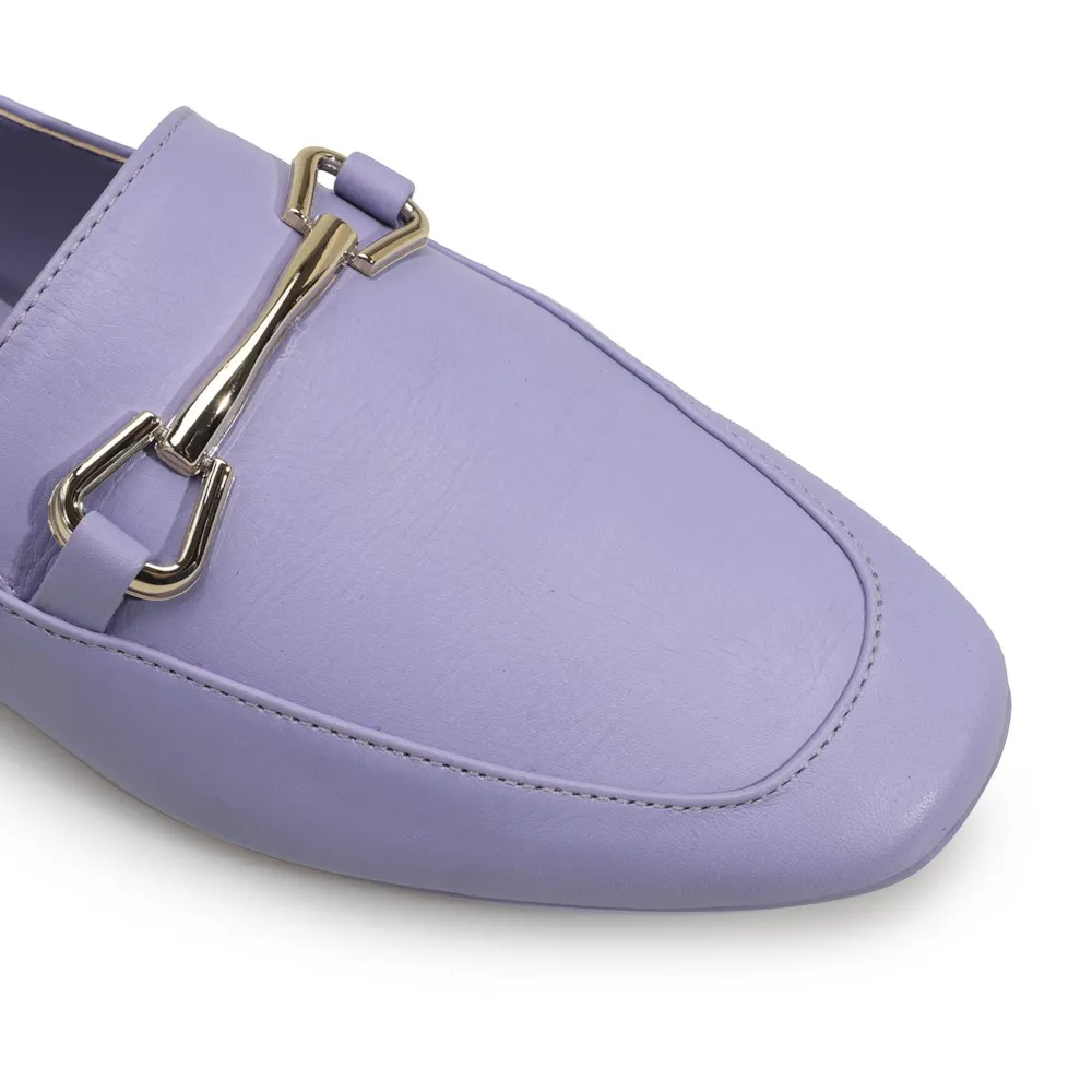 Mocassim Mercy Couro Lilás - imagem 7