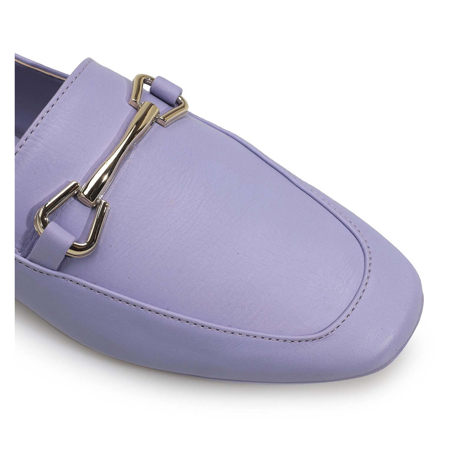 Mocassim Mercy Couro Lilás