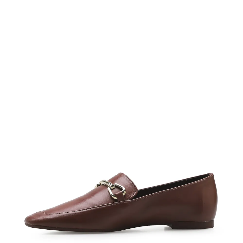 Mocassim Mercy Couro Marrom - imagem 4