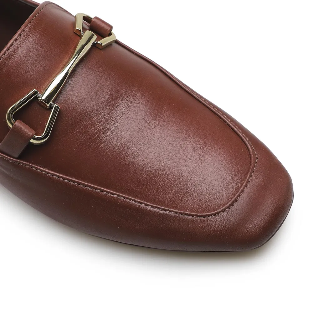 Mocassim Mercy Couro Marrom - imagem 6