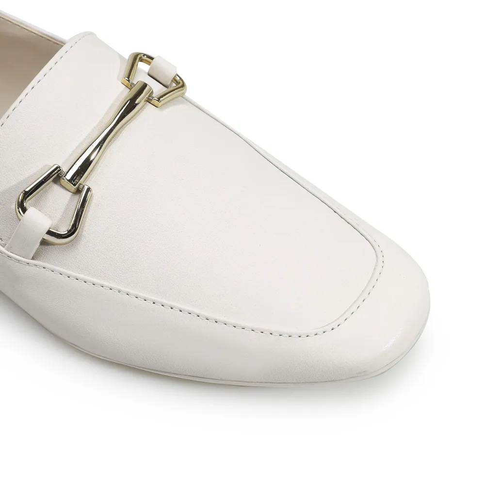 Mocassim Mercy Couro Off White - imagem 6