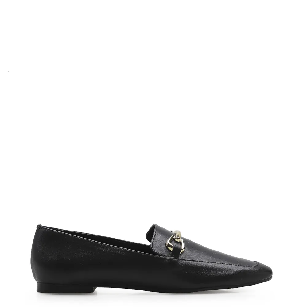 Mocassim Mercy Couro Preto - imagem 3