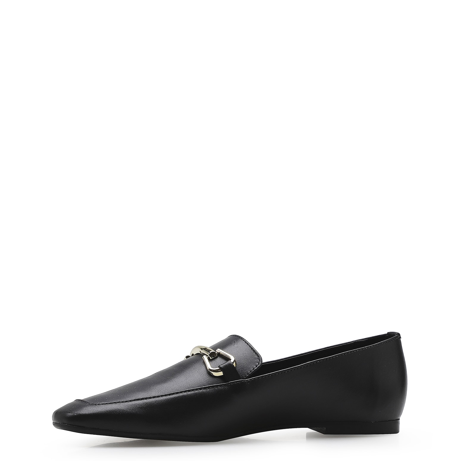 Mocassim Mercy Couro Preto