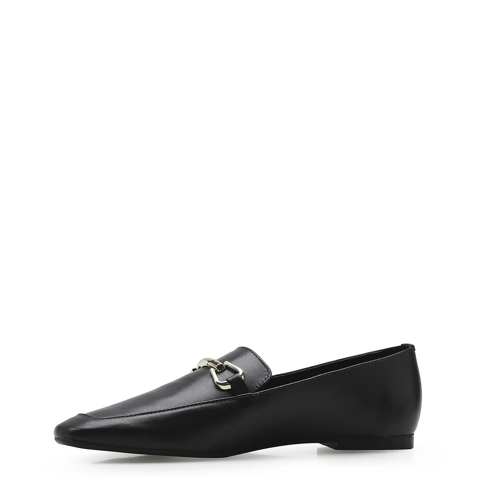 Mocassim Mercy Couro Preto