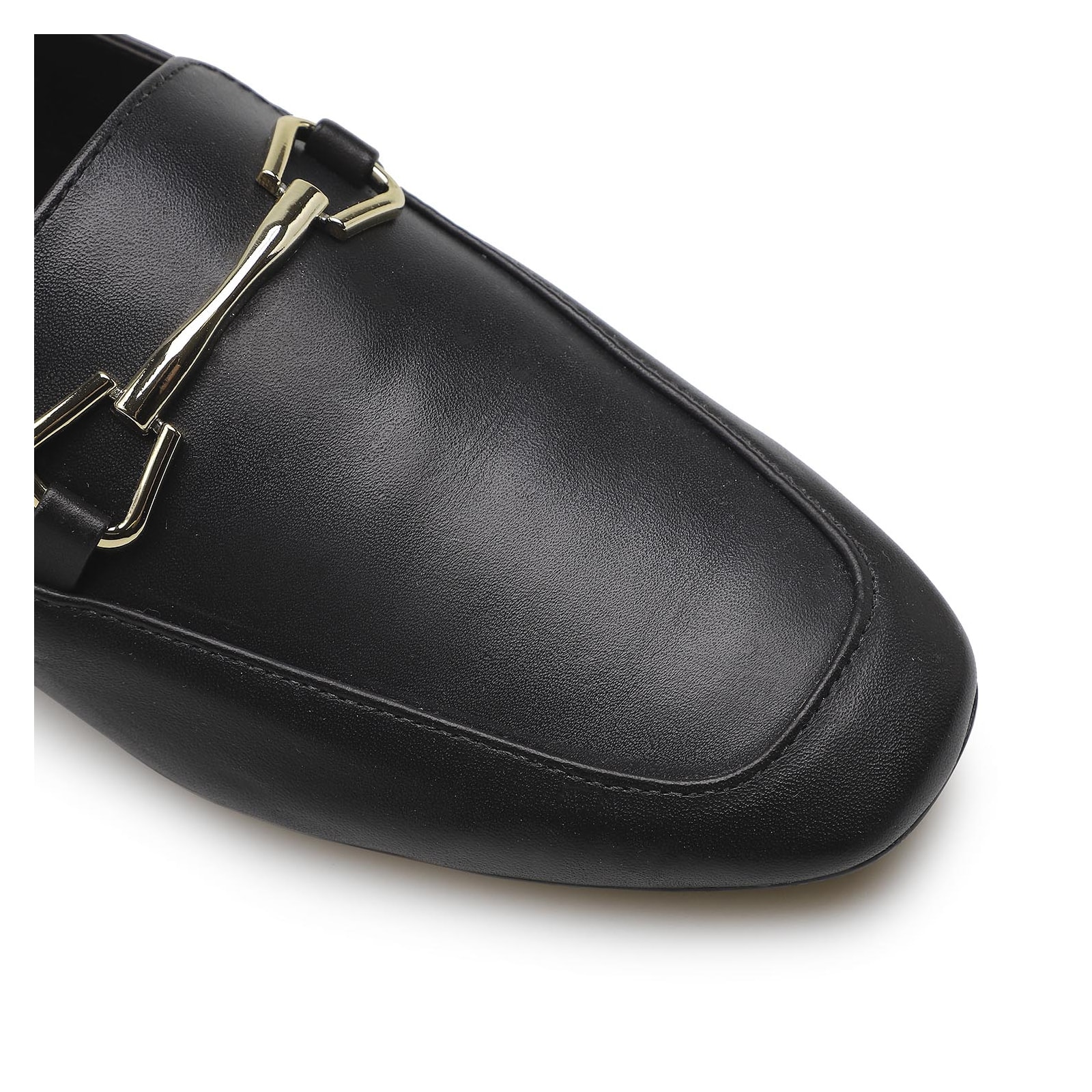 Mocassim Mercy Couro Preto
