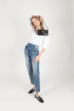 Mocassim Mercy Couro Preto - imagem 8