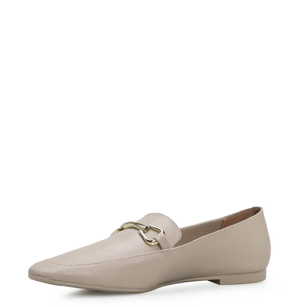 Mocassim Mercy Couro Taupe - imagem 4