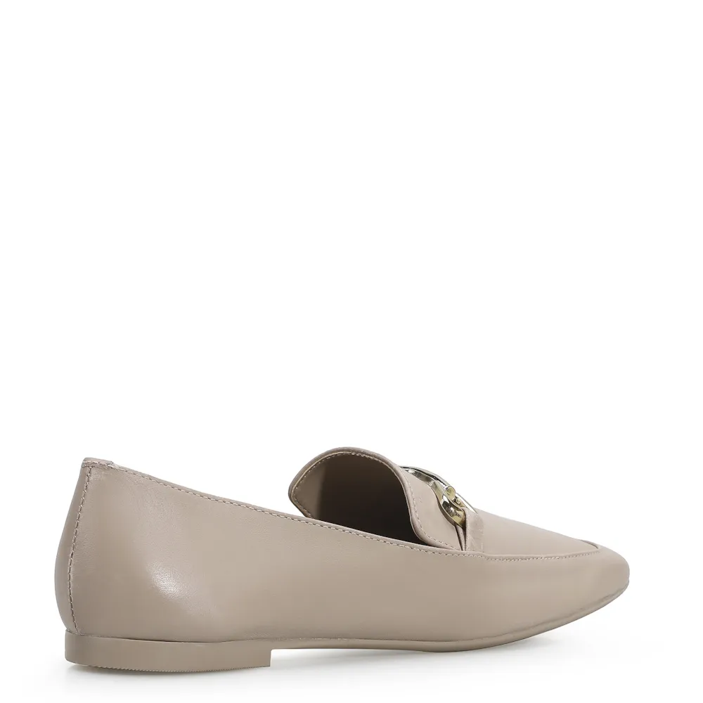 Mocassim Mercy Couro Taupe - imagem 3