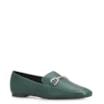 Mocassim Mercy Couro Verde - imagem 1