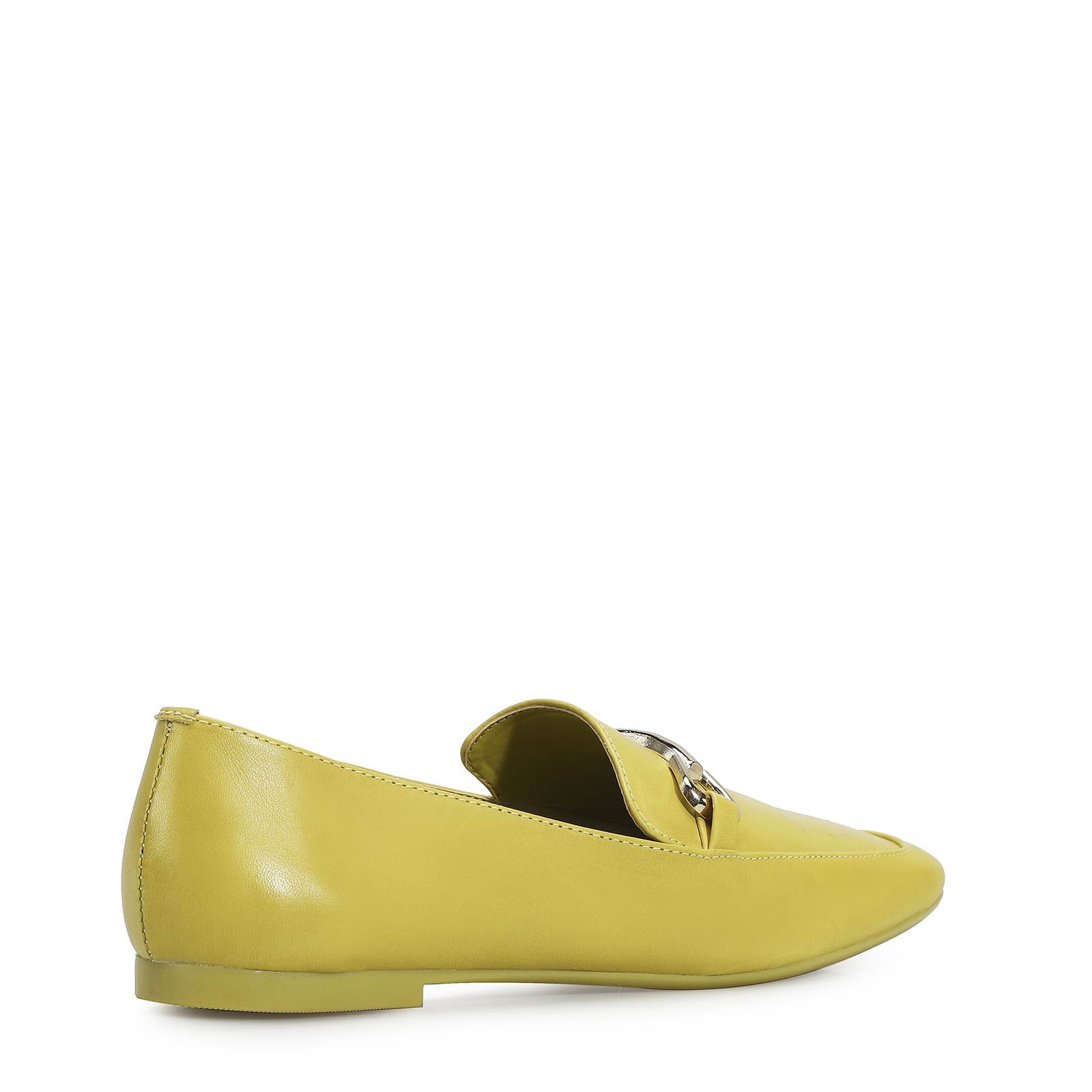 Mocassim Mercy Couro Verde Lima