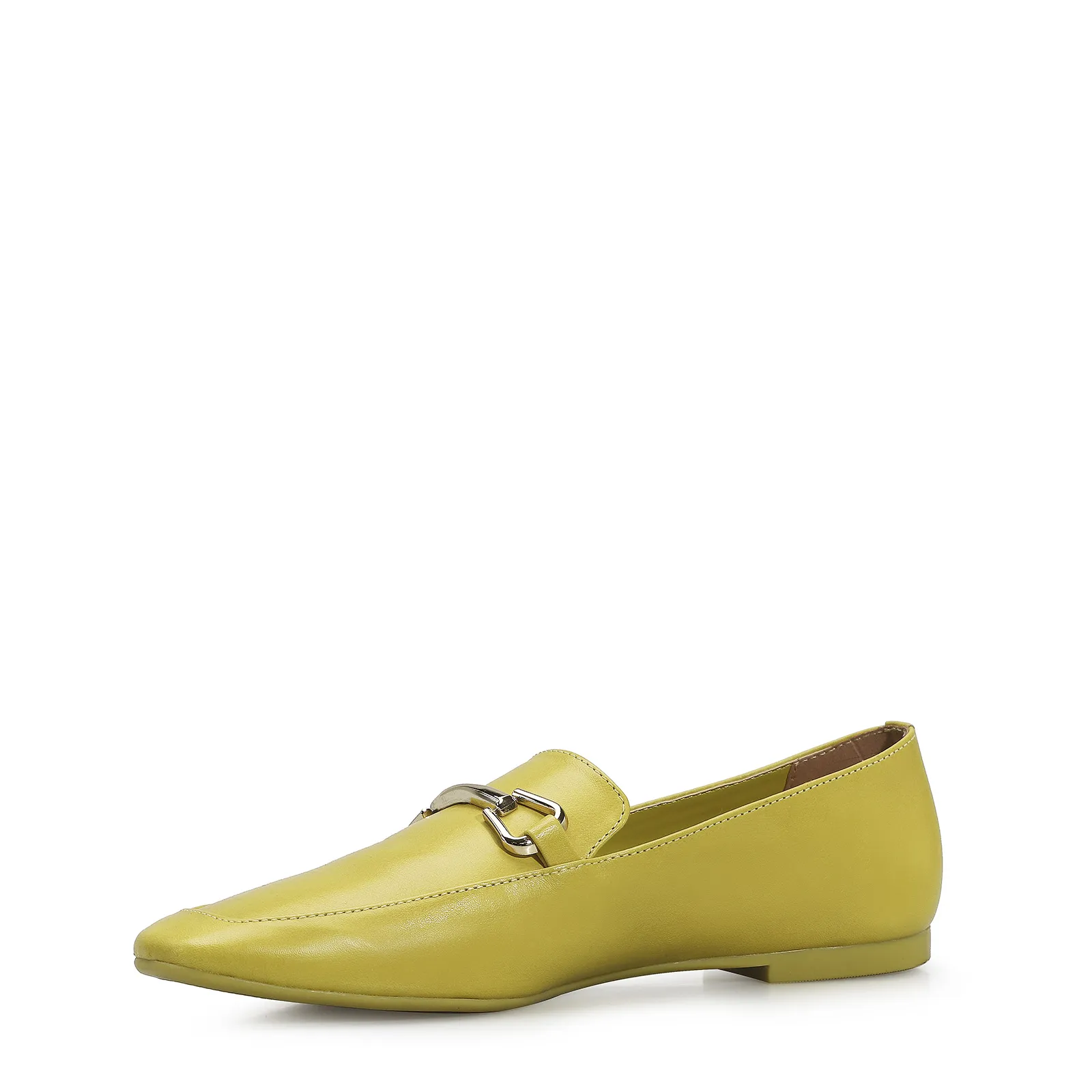 Mocassim Mercy Couro Verde Lima