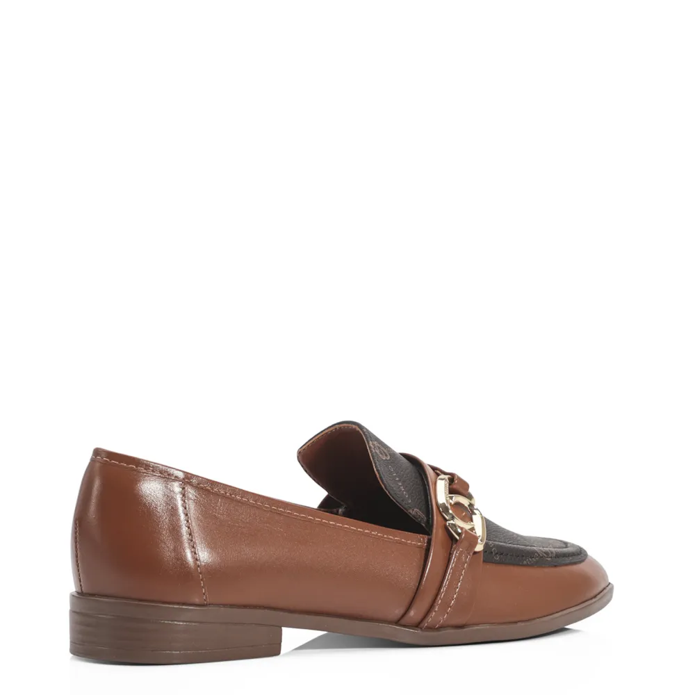 Mocassim Monograma/Couro Marrom - imagem 4