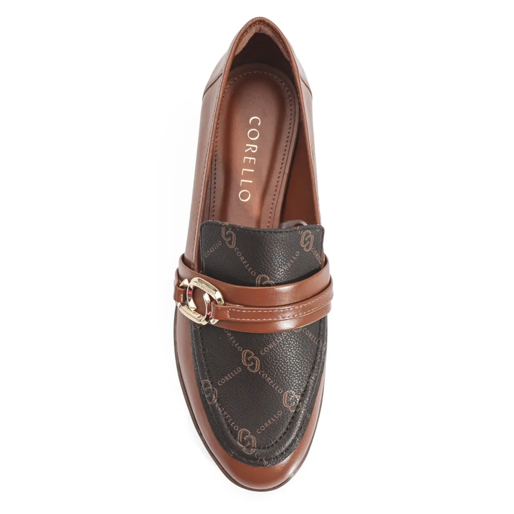 Mocassim Monograma/Couro Marrom - imagem 6