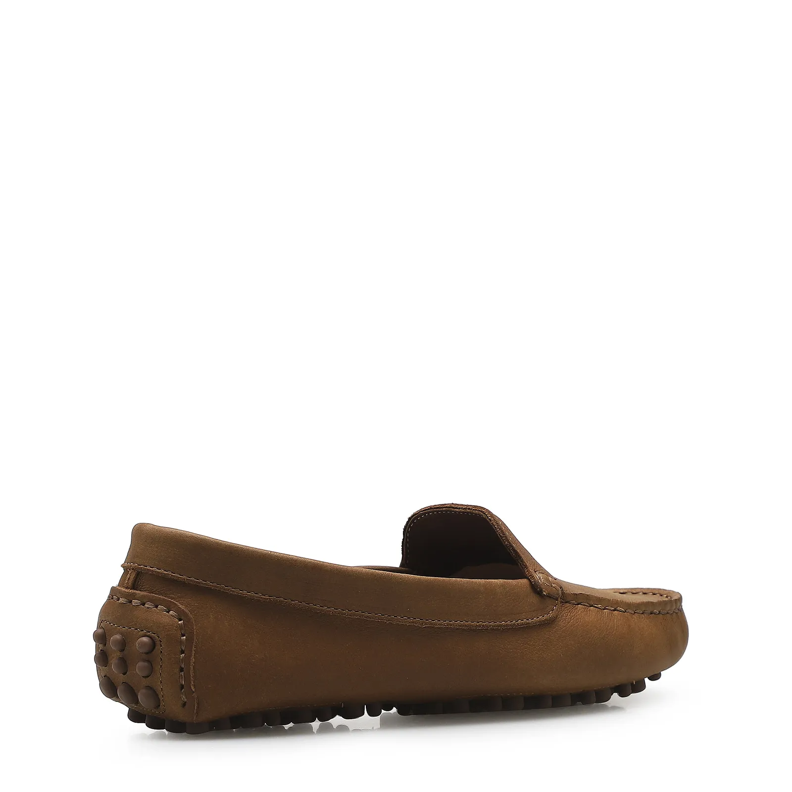 Mocassim Nobuck Caramelo