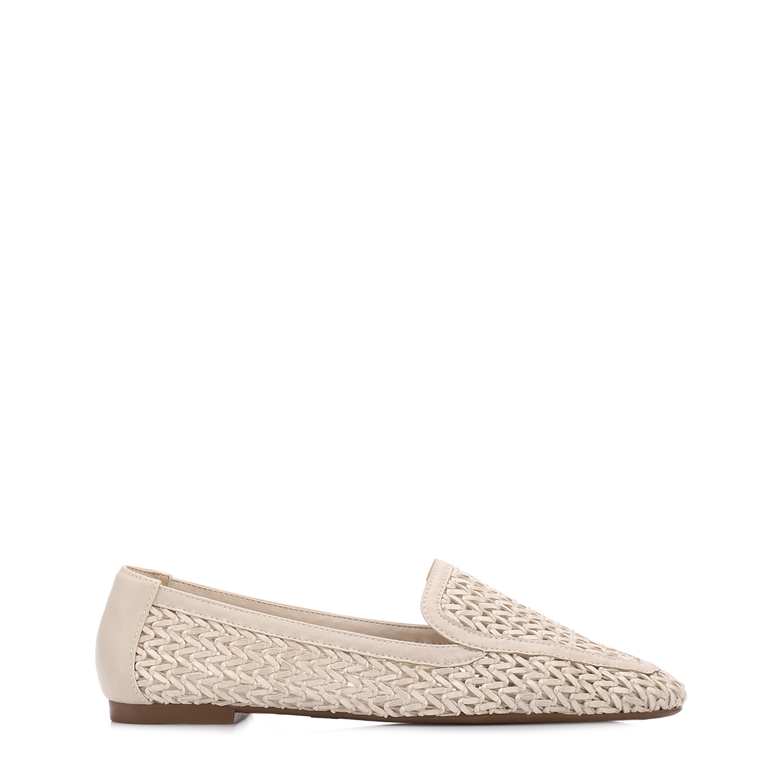 Mocassim Off White Alt Tramado