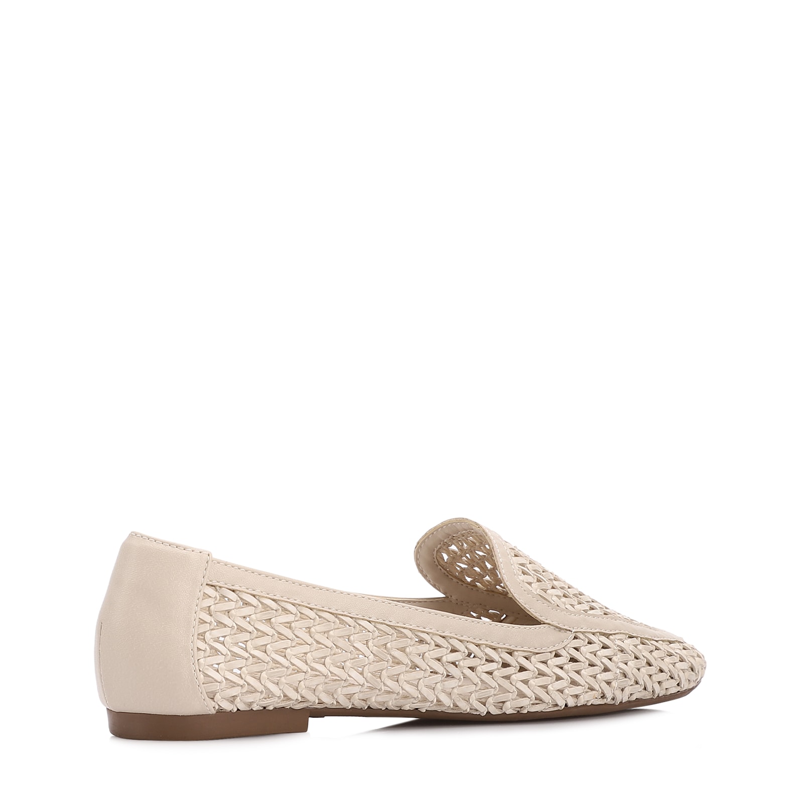 Mocassim Off White Alt Tramado