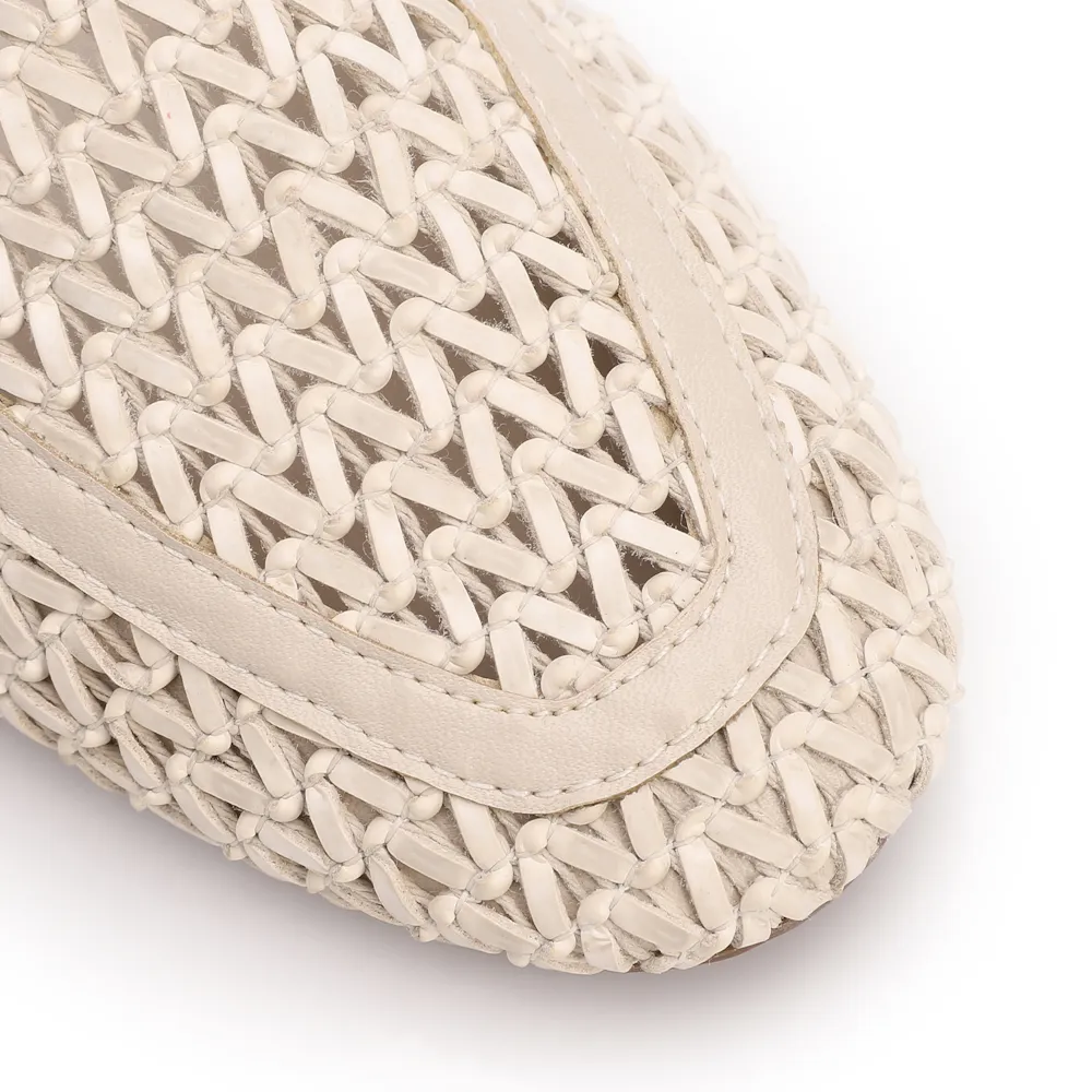 Mocassim Off White Alt Tramado - imagem 6