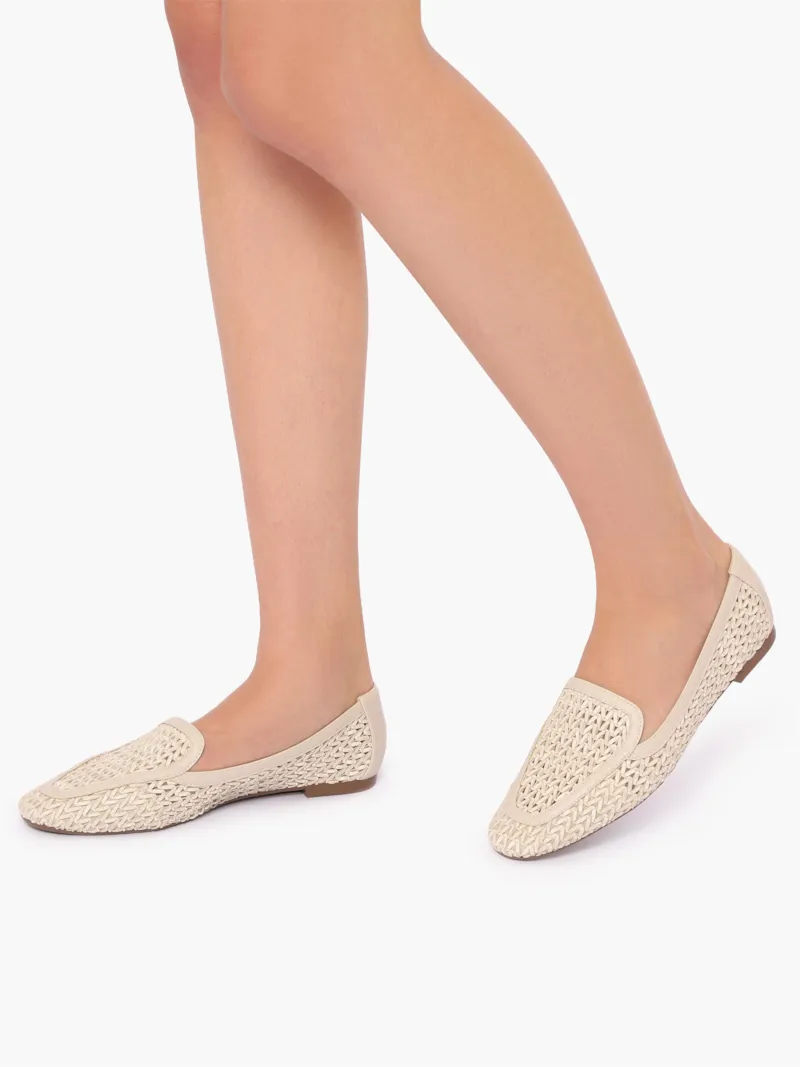 Mocassim Off White Alt Tramado - foto 3