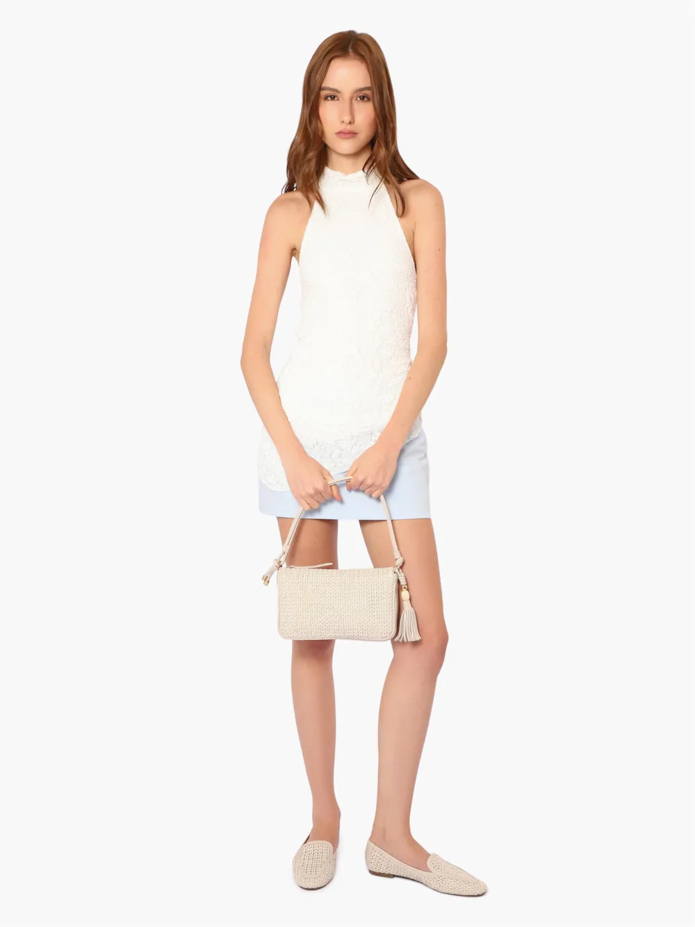 Mocassim Off White Alt Tramado - imagem 9