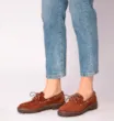 Mocassim Oxford Dockside Couro Camurça Marrom Escuro - imagem 2
