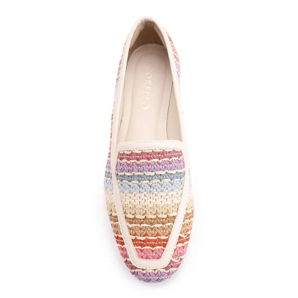 Mocassim Ráfia Colors/Alt Off White - imagem 5