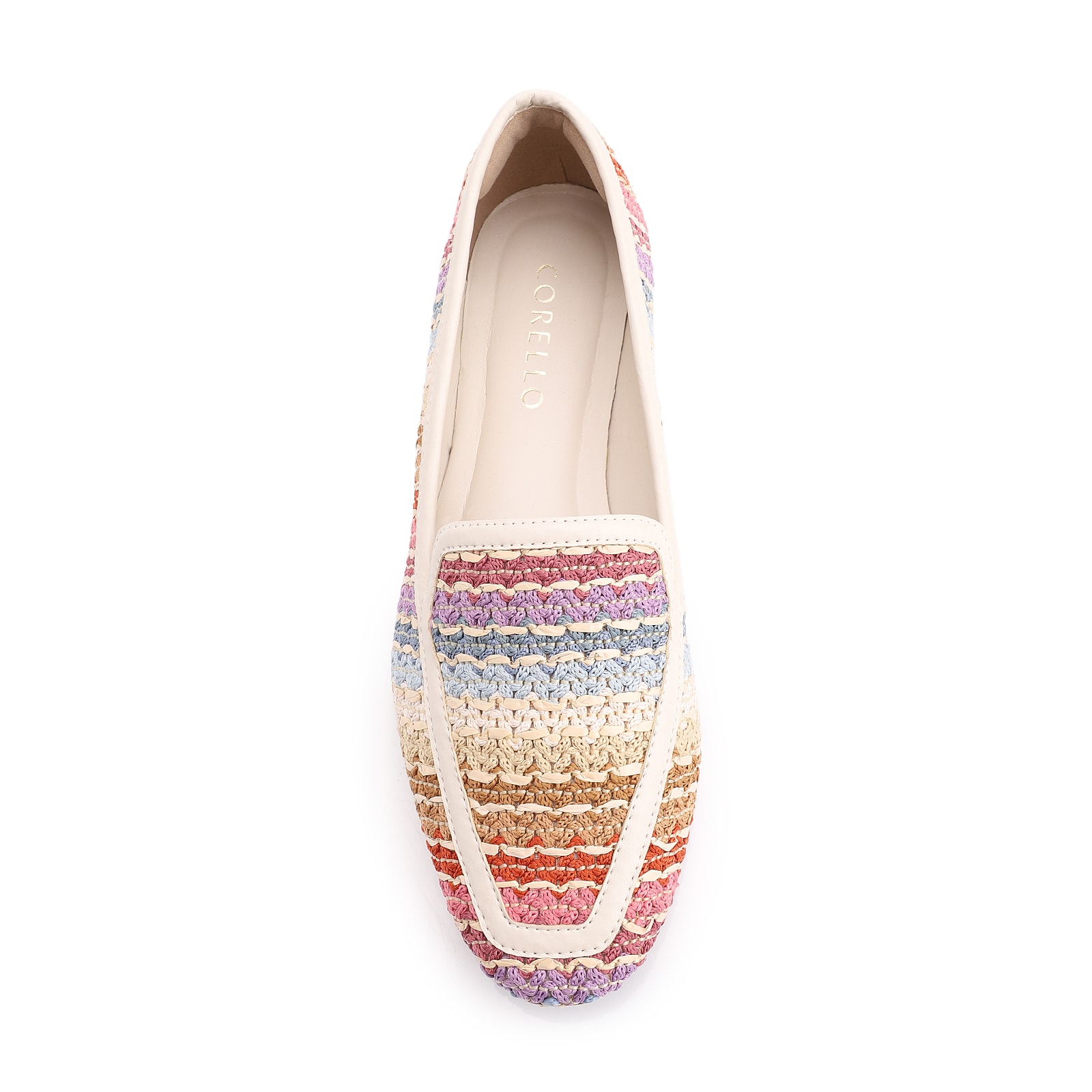 Mocassim Ráfia Colors/Alt Off White