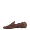 Mocassim Rebites Couro Marrom - imagem 4