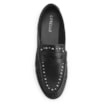 Mocassim Rebites Couro Preto - imagem 5