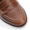 Mocassim Salto Couro Marrom - imagem 6