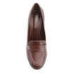 Mocassim Salto Couro Marrom - imagem 6