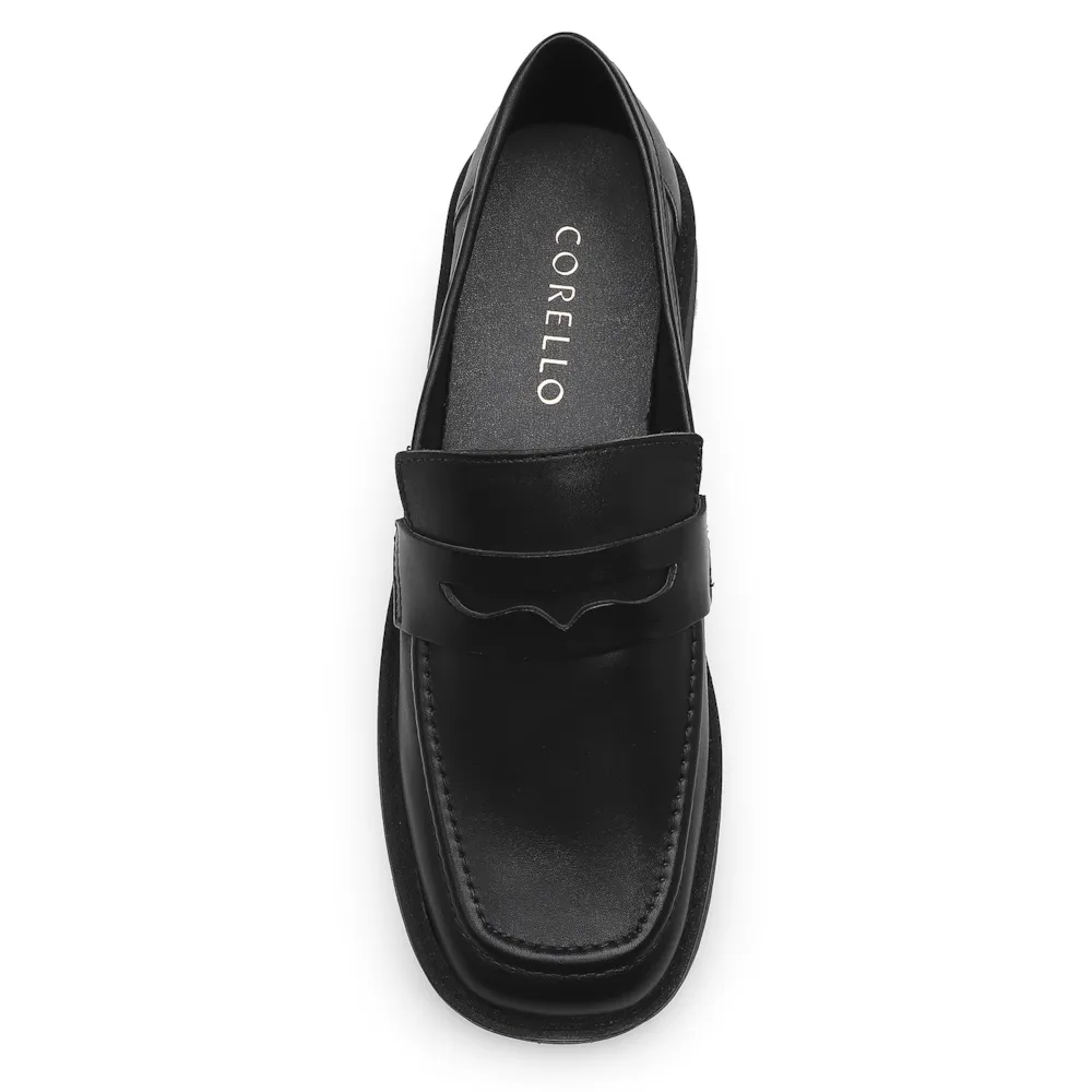 Mocassim Tratorado Couro Preto - imagem 6