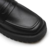 Mocassim Tratorado Couro Preto - imagem 7