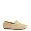 Mocassim Tressê Couro Amarelo - imagem 1