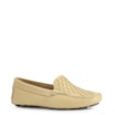 Mocassim Tressê Couro Amarelo - imagem 1
