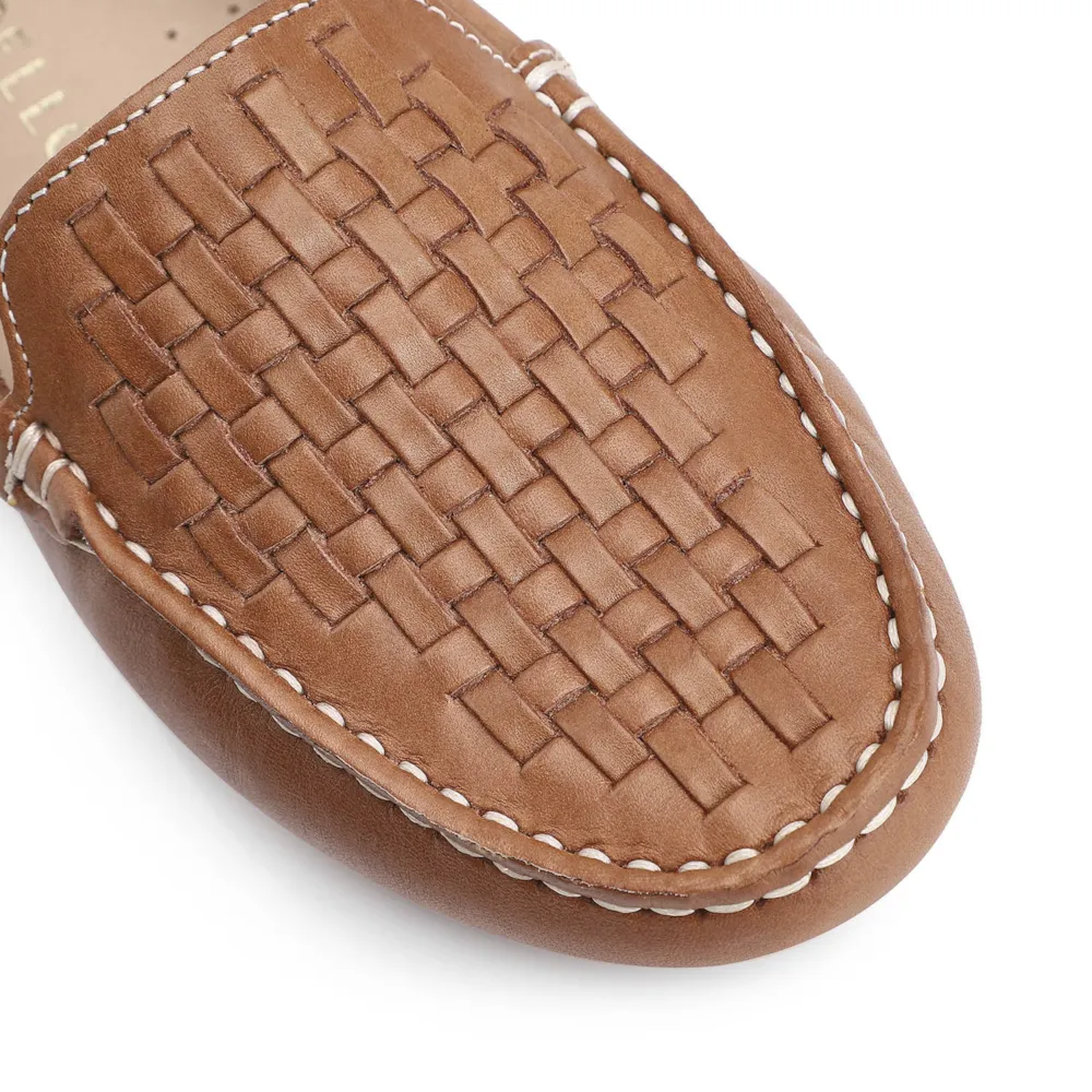 Mocassim Tressê Couro Marrom - imagem 6