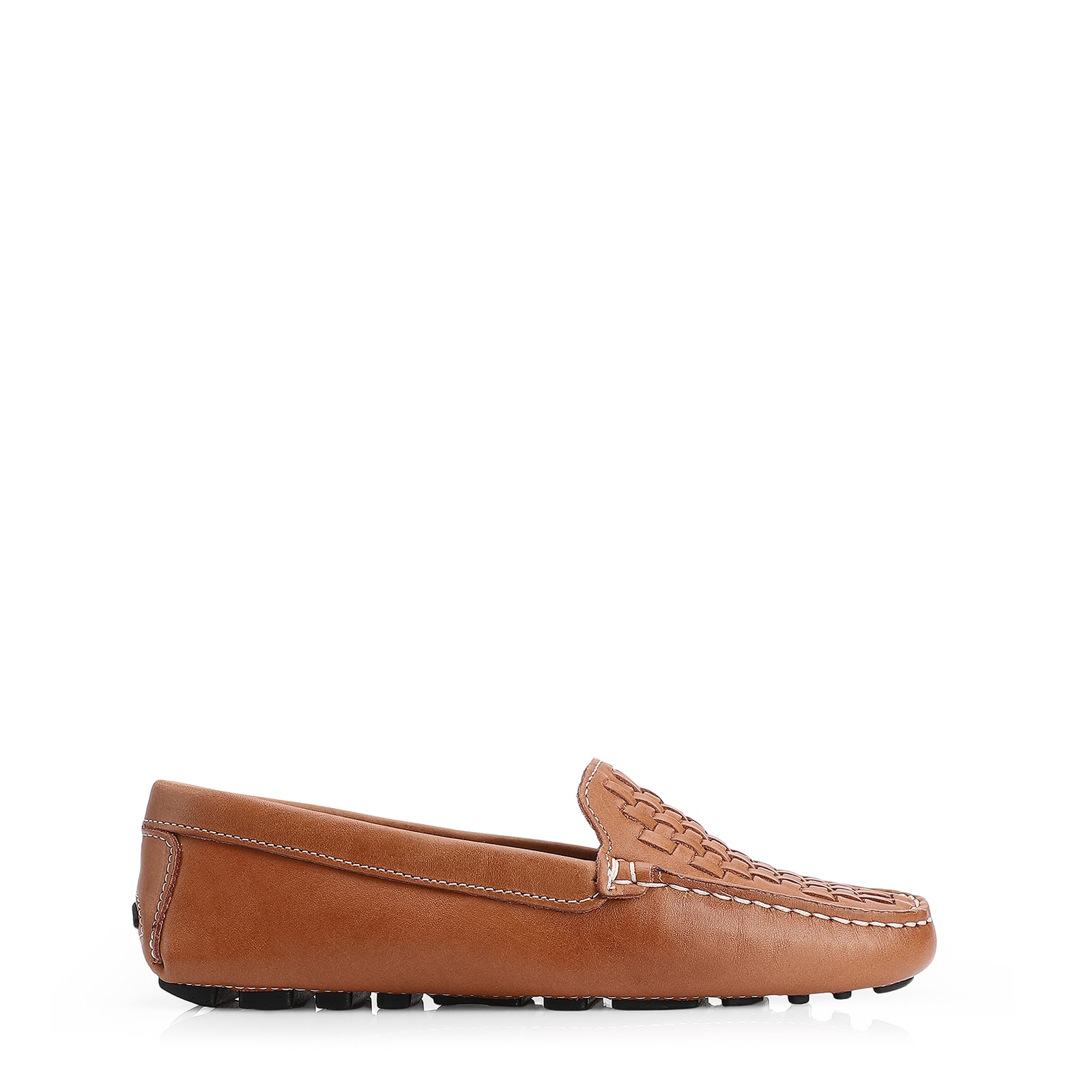 Mocassim Tressê Couro Marrom