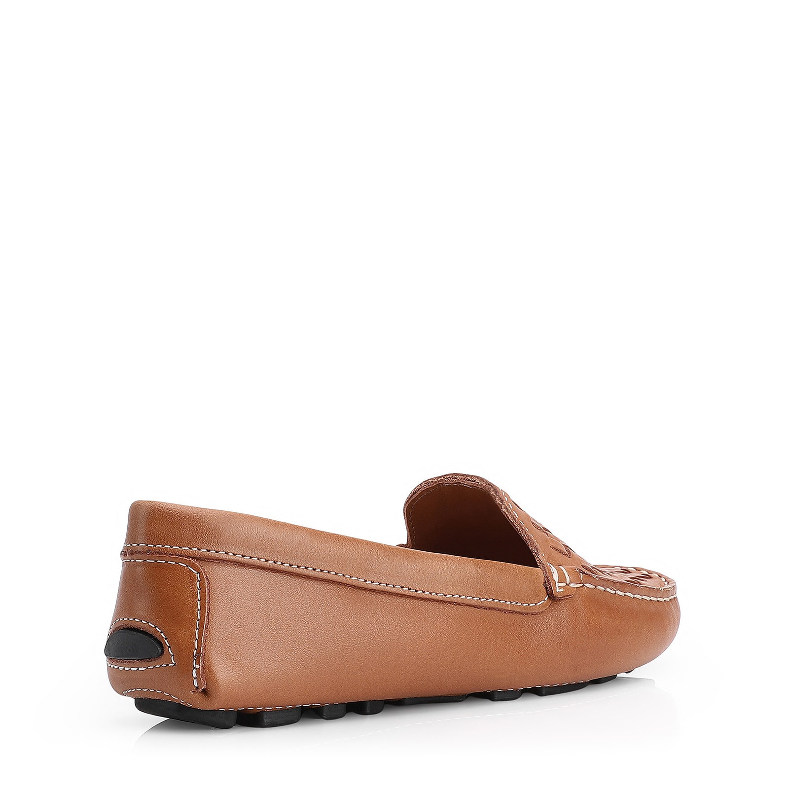 Mocassim Tressê Couro Marrom