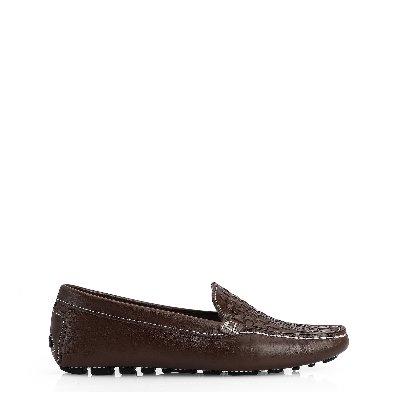 Mocassim Tressê Couro Marrom