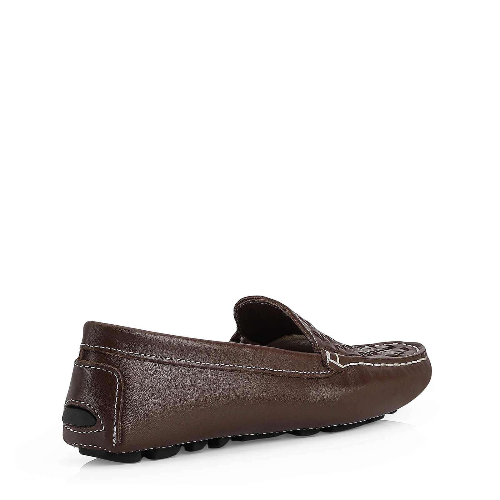 Mocassim Tressê Couro Marrom