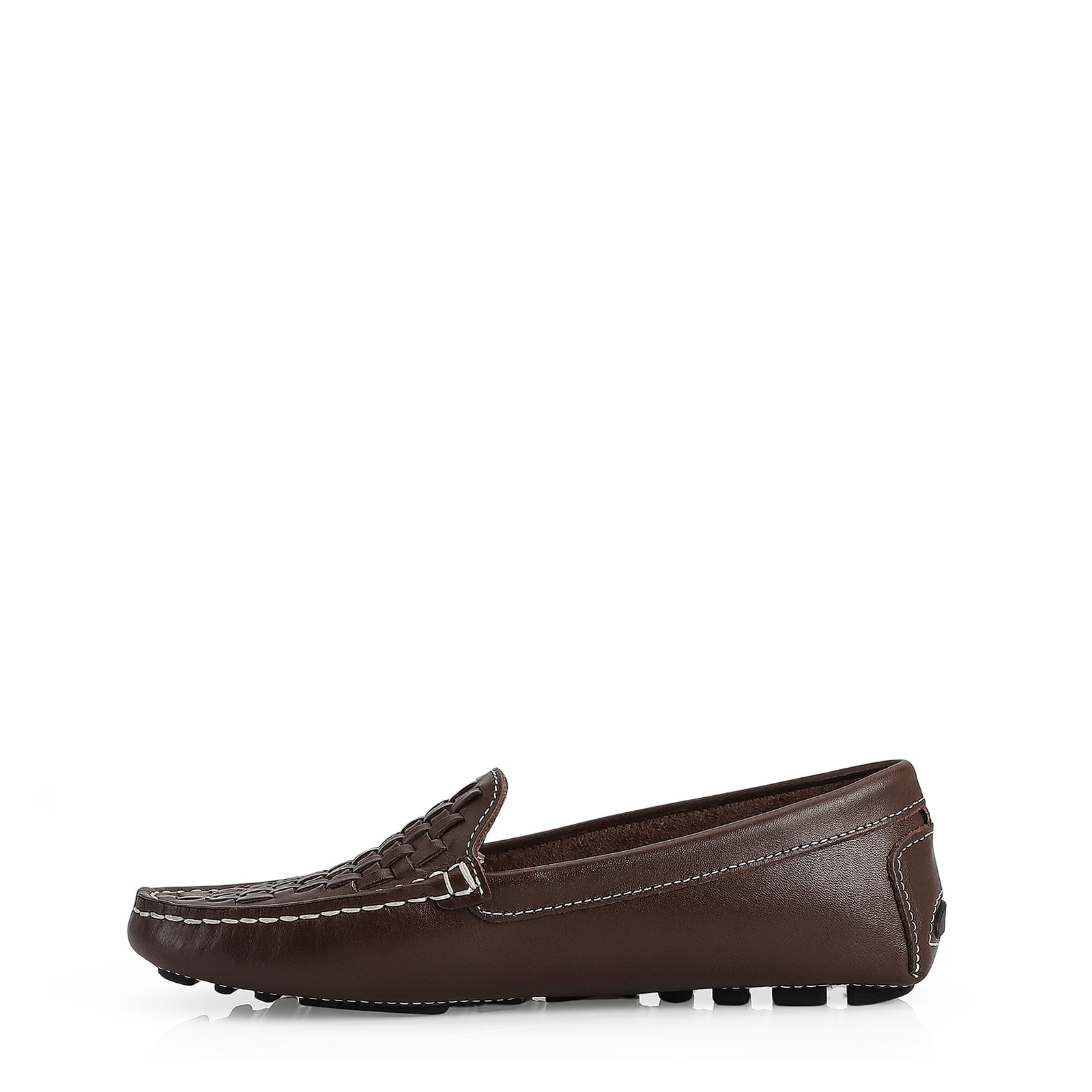 Mocassim Tressê Couro Marrom