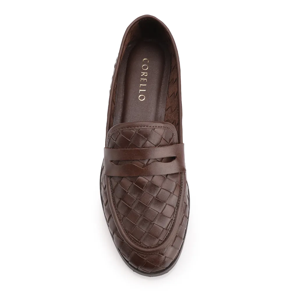 Mocassim Tressê Couro Marrom - imagem 6