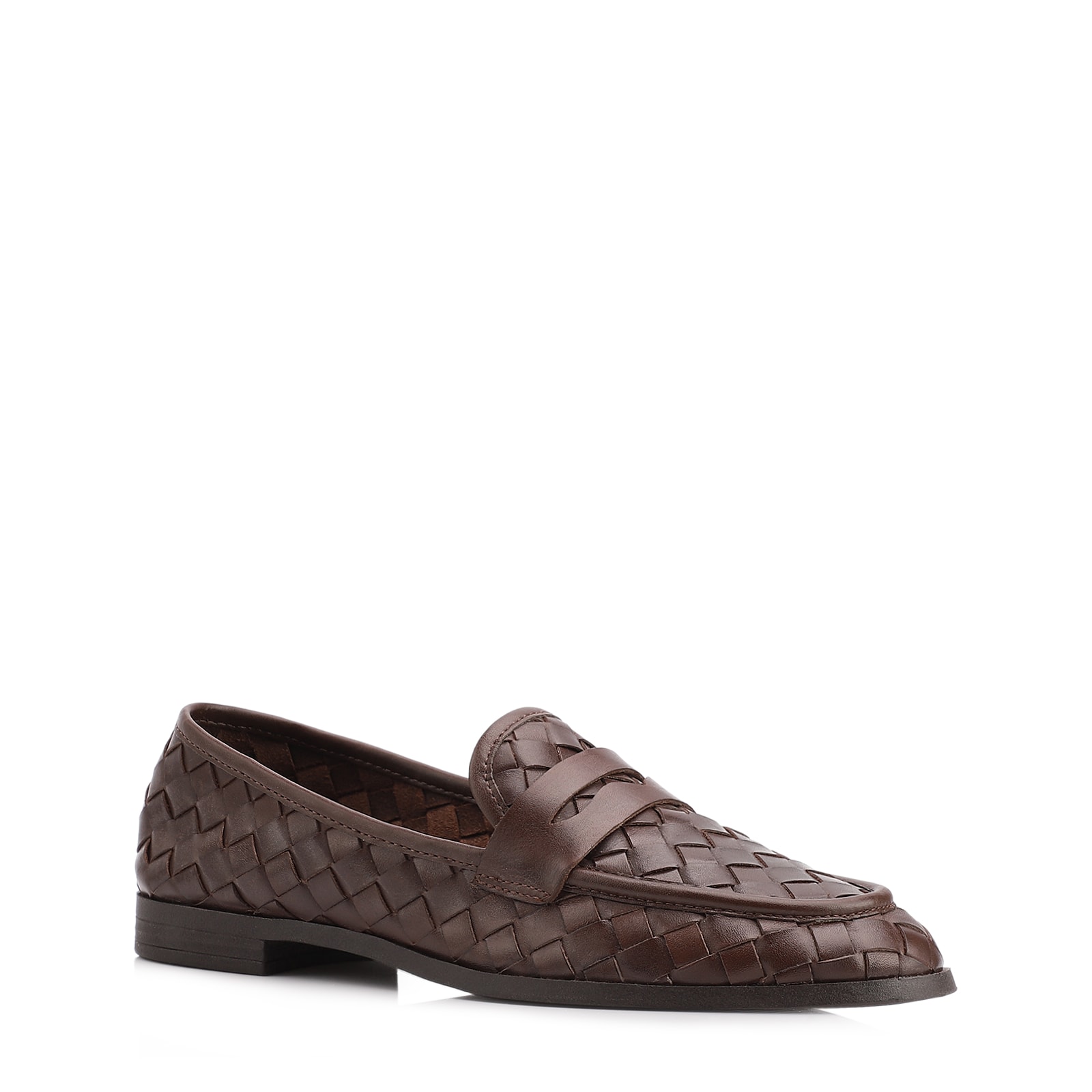 Mocassim Tressê Couro Marrom