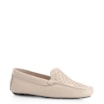 Mocassim Tressê Couro Off White - imagem 1