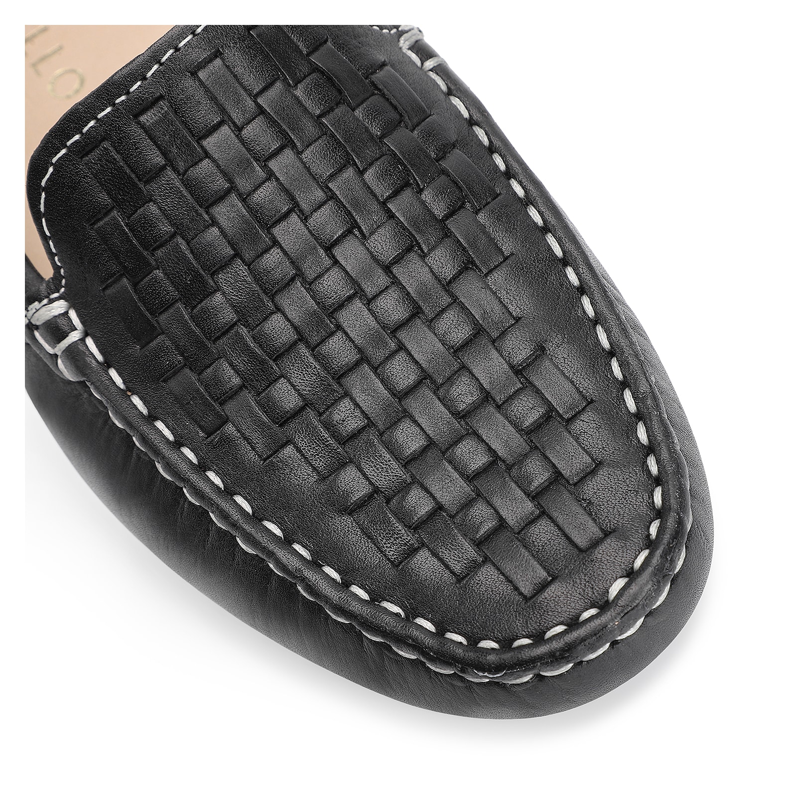 Mocassim Tressê Couro Preto