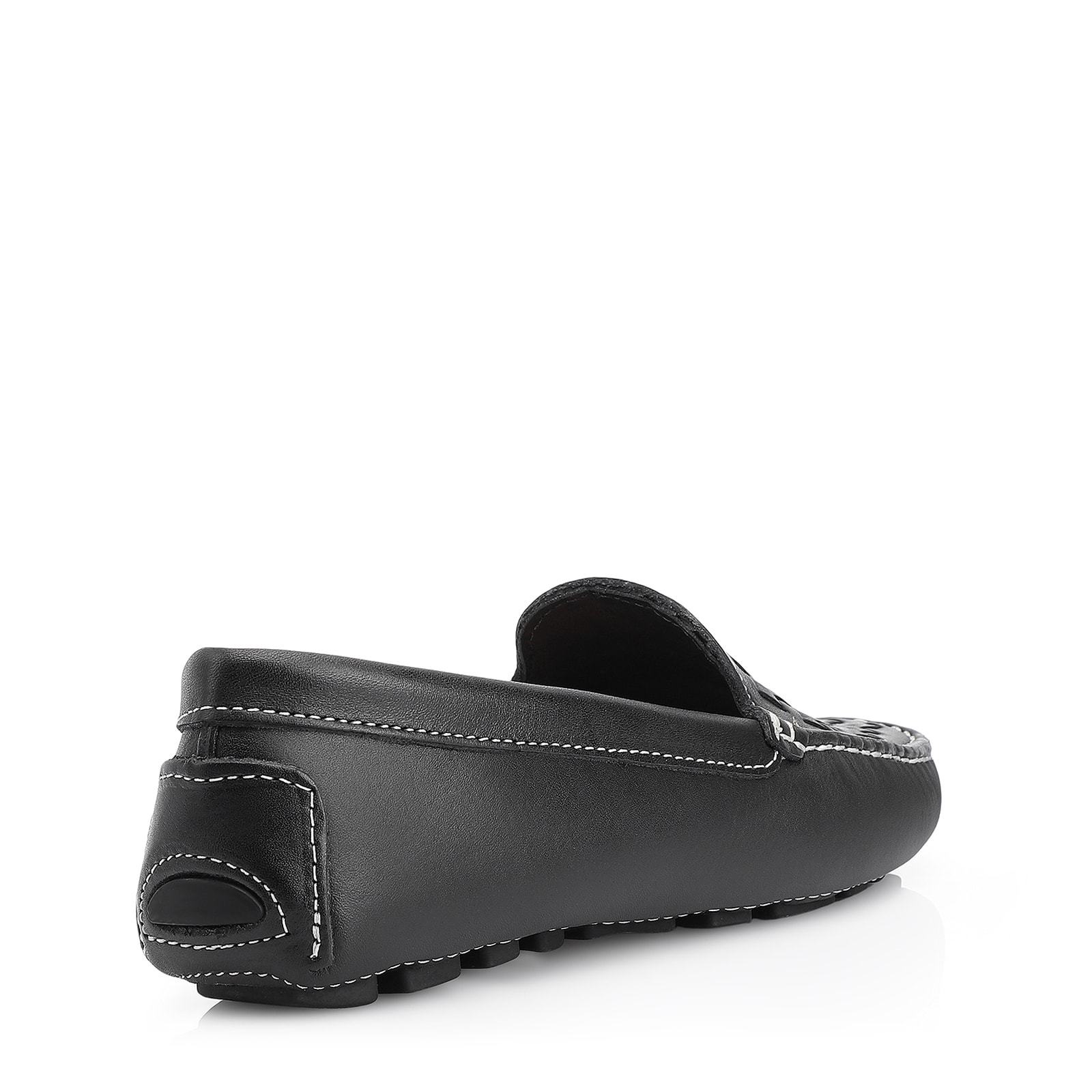 Mocassim Tressê Couro Preto